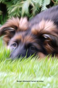 Berger Allemand Carnet de notes
