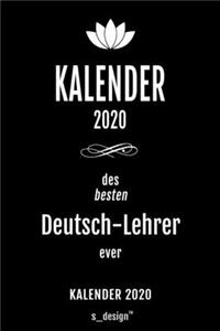 Kalender 2020 für Deutsch-Lehrer