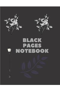 Black Pages Notebook