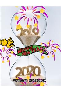Happy New Year 2020 Journal Notebook