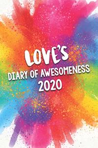 Love's Diary of Awesomeness 2020