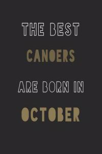 The Best canoers are Born in October journal