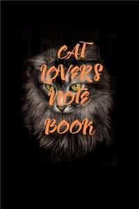 Cat Lovers Note Book