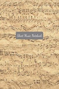 Sheet Music Notebook