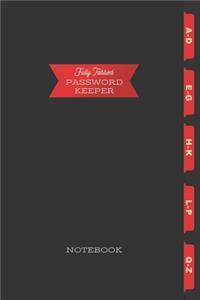 Fully Tabbed Password Keeper