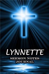 Lynnette Sermon Notes Journal