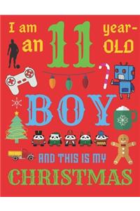 I Am an 11 Year-Old Boy Christmas Book