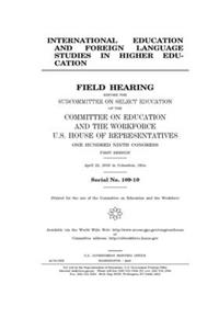 International education and foreign language studies in higher education