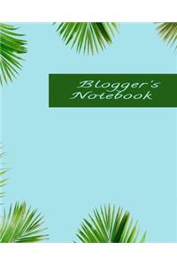 Blogger's Notebook