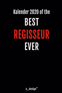 Kalender 2020 für Regisseure / Regisseur / Regisseurin
