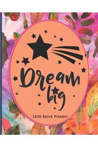 Dream Big 2020 Dated Planner