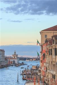 Venice Italy Grand Canal Travel Lined Journal, Ruled Diary Notebook, Softcover Writing Notepad Gift, 120 Pages