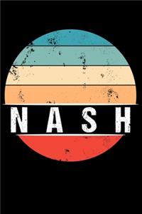 Nash: 100 Pages 6 'x 9' -Dot Graph Paper Journal Manuscript - Planner - Scratchbook - Diary