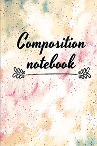 Composition notebook
