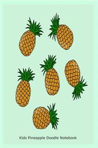 Kids Pineapple Doodle Notebook