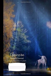 Unicorn Primary Journal Composition & Drawing Book