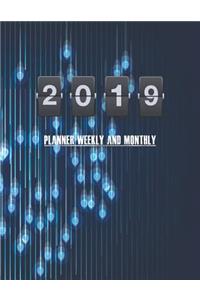 2019 Planner Weekly and Monthly