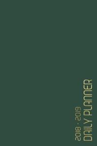 2018 - 2019 Daily Planner