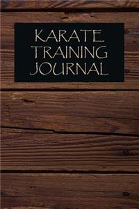 Karate Training Journal