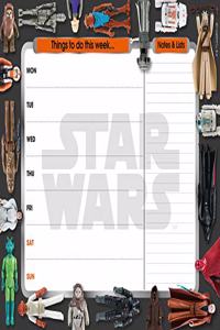 Star Wars Classic Desk Pad Official 2019 Calendar - Desk Pad Format