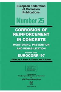 Corrosion of Reinforcement in Concrete (Efc 25)