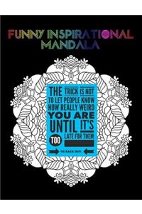 Funny Inspirational Mandala