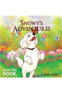 Snowy's Adventures Color Me Book