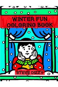 Winter Fun Coloring Book