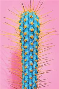 Pink Cactus Notebook Journal