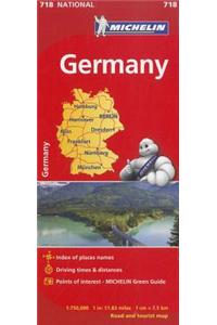 Michelin Germany Map 718