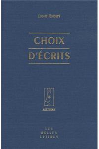 Choix d'Ecrits