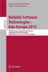 Reliable Software Technologies – Ada-Europe 2015