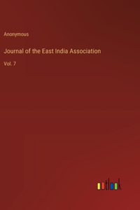 Journal of the East India Association