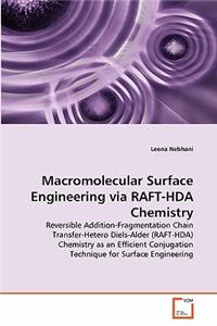 Macromolecular Surface Engineering via RAFT-HDA Chemistry