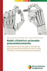 Robô cilíndrico acionado pneumaticamente