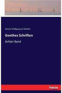 Goethes Schriften