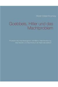 Goebbels, Hitler und das Machtproblem