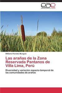 arañas de la Zona Reservada Pantanos de Villa Lima, Perú