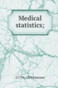 Medical statistics;