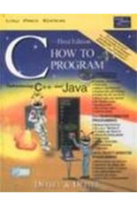 C: How To Program, 3/E With Cd New Reduced Price