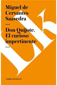 Don Quijote. El curioso impertinente