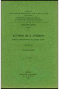 Lettres de S. Antoine. Version géorgienne et fragments coptes