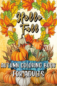 Autumn/Fall Coloring Book for Adults