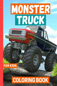 Monster Truck Coloring Book