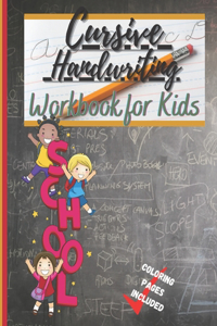 Cursive Handwriting Workbook For Kids