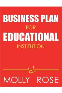Business Plan For Educational Institution