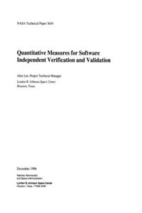 Quantitative Measures for Software Independent Verification and Validation