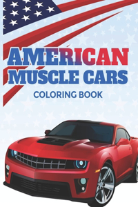 American Muscle Cars Coloring Book