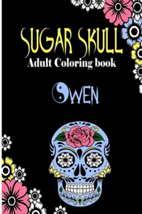 Owen Sugar Skull, Adult Coloring Book