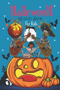 Halloween Activity Book for Kids